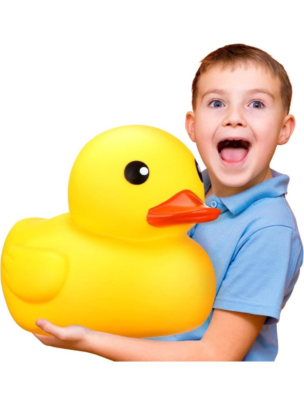 Large 13" Yellow Jumbo Bath Rubber Duck - Fun Bath Toy for Kids & Adults